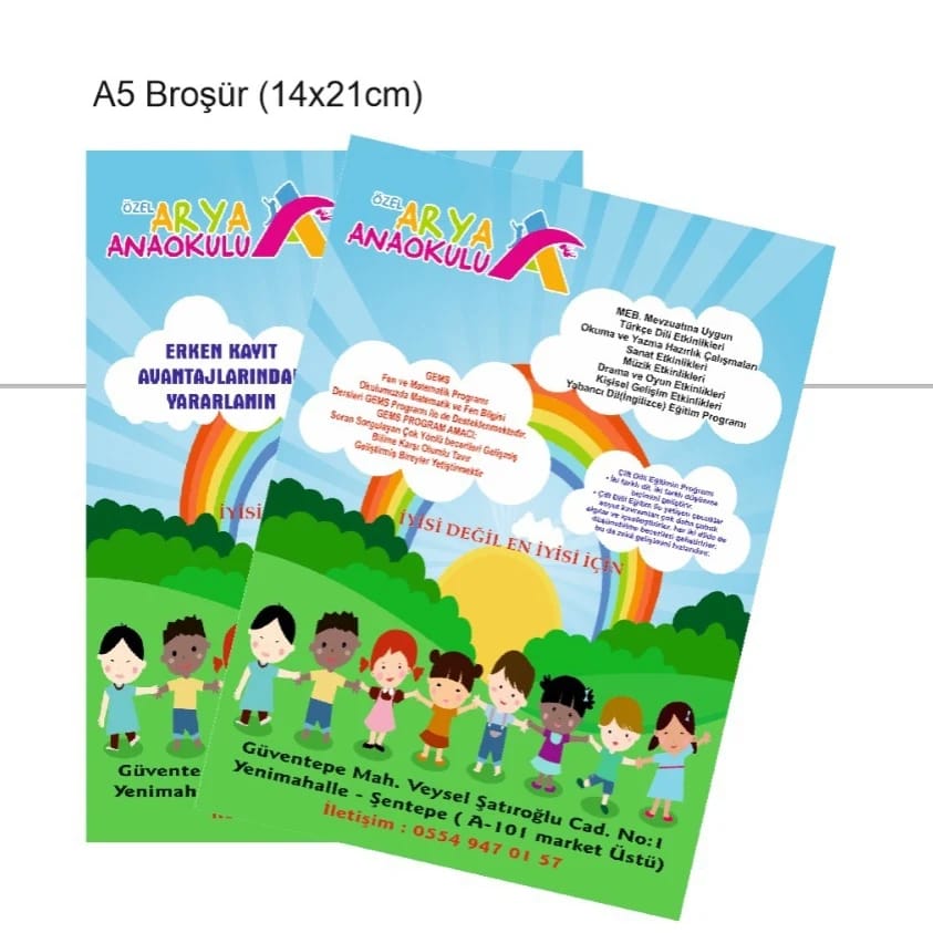 ana okulu brosur