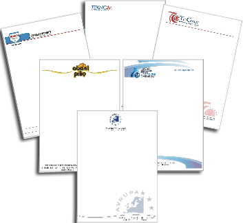 teklif kağıdı reklam baskılı