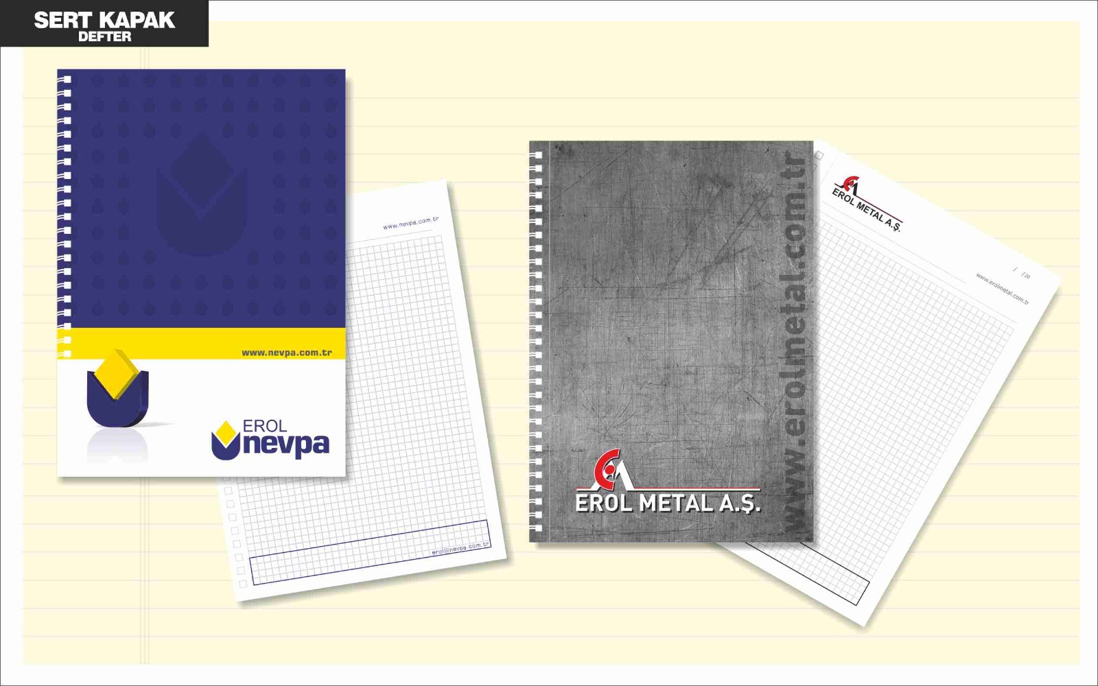 spiralli not defteri