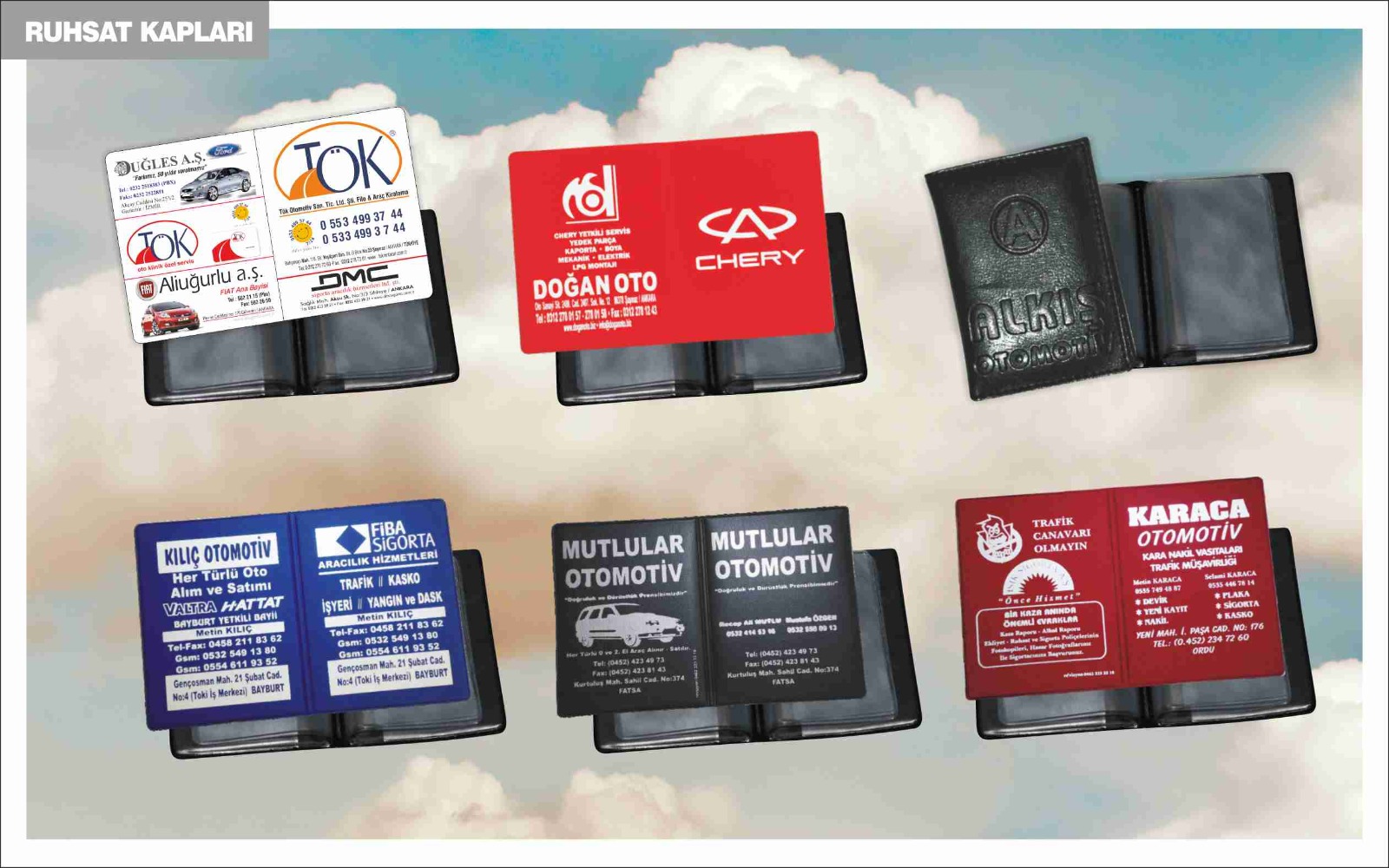 logo baskılı ruhsat kabı üretimi Ankara