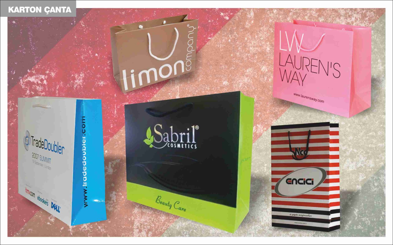 karton çanta logo baskılı